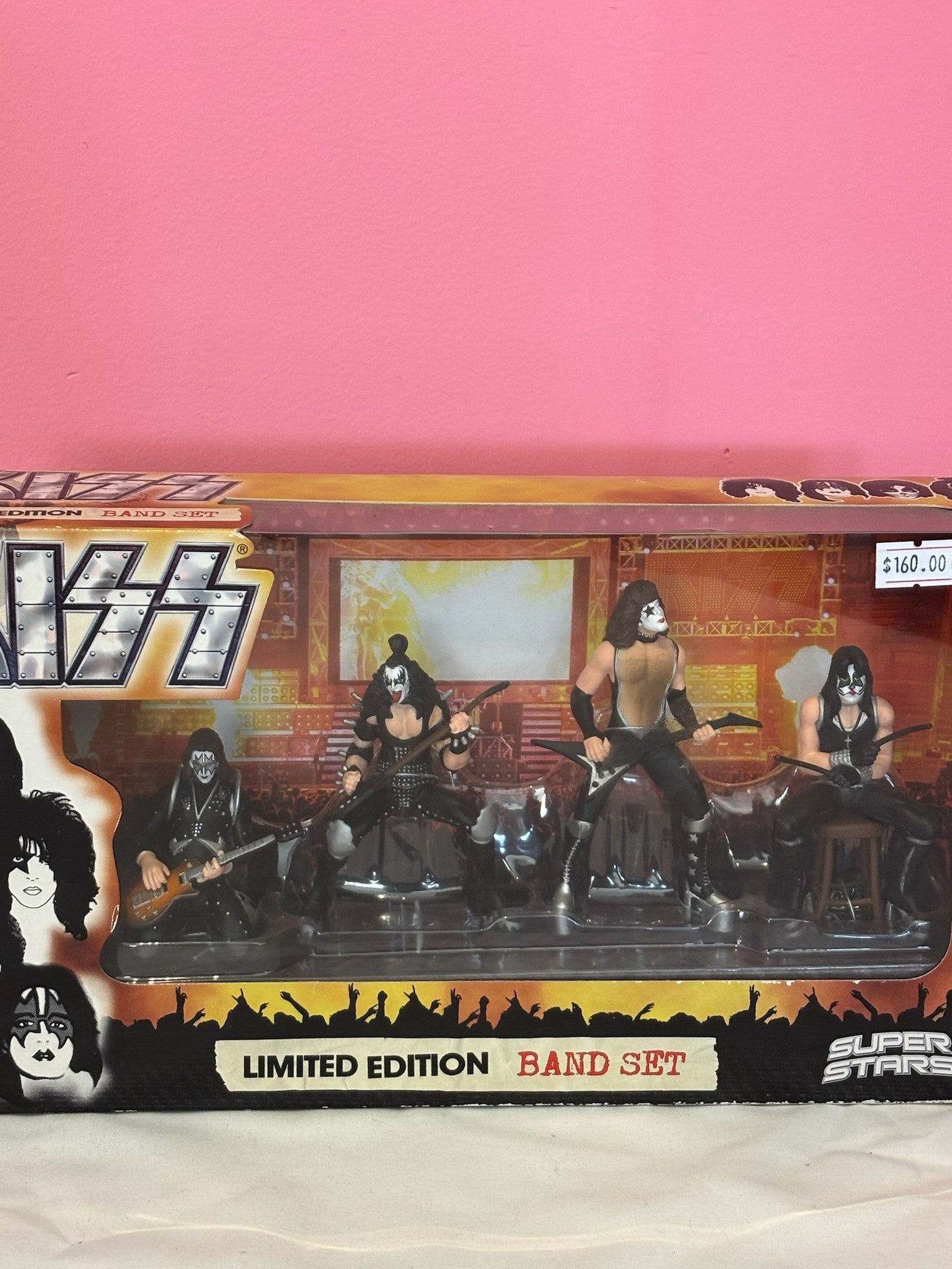 KISS Action Figure LIMITED EDITION Band Set 4 Characters